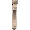 Ekena Millwork Merced Arts and Crafts Smooth Bracket w/ Offset Brace, Douglas Fir, 7 1/2"W x 46"D x 46"H BKT0806X46X46MRC03SDF - alternate 3